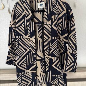 Old Navy Navy and cream Jacket